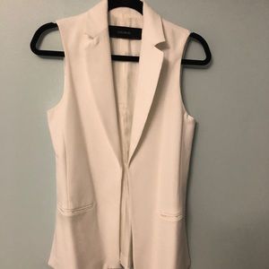 Zara white vest. Size small